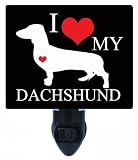 Night Light – I Heart My Dachshund – Love – 犬