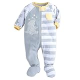 ディズニー (Disney) ダンボ 冬用フリース カバーオール 足つき ロンパース ベビー用 (6-9M (65cm)) [並行輸入品]