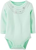カーターズ carter's baby line ボディスーツ 6ヶ月 グリーン 綿 111A376 【並行輸入品】