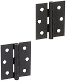 Wright製品スチールヒンジ 3.5 x 2.5 x 0.08-Inch V35BL 1