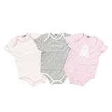 (アルマーニベビー) ARMANI BABY ベビー服 出産祝い 半袖ロンパース 3点セット BK801PK 9Mサイズ [並行輸入品]