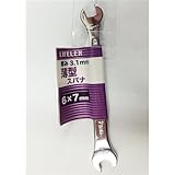 コーナンオリジナル LIFELEX 薄型スパナ6×7mm LFX-20-228