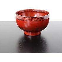 布着せ塗り一汁三菜　　　　　　　　　　　　　赤い木製漆器椀5個セット お椀 汁椀 木製 羽反り 布貼り 根来 赤 5客 5個 セット 漆器 漆