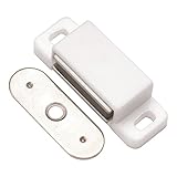Hickory Hardware P650-W 1.5 In. White Small Magnetic Catch