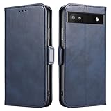 Google適用 Pixel 6A ケース 手帳型 Pixel6A 手帳ケース Pixel6Aケース ピクセル 6A 手帳 グーグル ピクセル6A カバー googlepixel6A case googlepixel6Aケース グーグルピクセル6A スマホケース 【GoKIGIoD】 財布型 カード入れ 携帯カバー マグネット式 留め具 側面搭載 スタンド機能 レトロ ネイビー