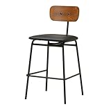 エヴァンスハイチェア EVS-CV2 ブラウン 幅44.5x奥行52.5x高さ88cm