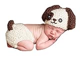 Rajjio ベビー コスチューム そらまめ 着ぐるみ 記念撮影 寝相アート 子犬 新生児 (子犬)