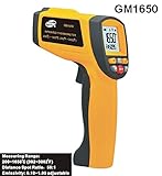 200 ~ 1650℃ ( 392~3002℉) 非接触レーザーターゲットポインタの選択赤外線温度計範囲GM1650