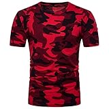 Tシャツ メンズ Duglo カモフラージュ 男性 カジュアル 個性的 大きいサイズ 半袖 シャツ 快適 プリント 夏 カッコイイ 薄手 スポーツ 上着 ブラウス 日常 シンプル 通学 カットソー 通