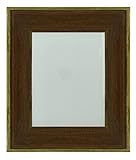アンティーク調アートWall Hanging木製写真フォトフレームホームデコレーション素朴な仕上げ 10 x 13 Inches ブラウン FRAME98-Dark Brown-5