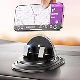 GuMosh スマホホルダー 車 スマホスタンド 置くだけ 車角度自由調整&強力な粘着パット