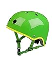 Micro Green Helmet with Yellow Trim - Small (48-53cm) by Micro Kickboard