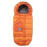 7AM Enfant Blanket 212 Evolution Extendable Baby Bunting Bag Adaptable for Strollers, Neon Orange by