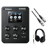 ローランド GO:MIXER STUDIO オーディオインターフェース オーディオテクニカ XLRケーブル BX3/3.0 カスタムトライ ヘッドホン HP-CT1 3点セット