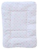 サンデシカ　洗えるベビーチェアクッション / マカロンドットピンク【日本製】