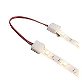 LEDテープライト 単色用 SMD5050 延長コネクター(2Pin用）（GT-5050-YB）18cm 半田付け不要！【LEDテープライトのレイアウト用延長ケーブル】