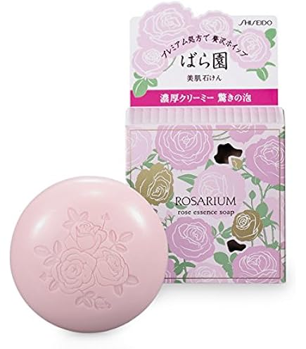 Amazon | ばら園(ROSARIUM) 資生堂 ローズエッセンスソープRX 100g