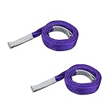 SEIKOH スリングベルト 2本セット 2m 幅50mm 使用荷重1200kg ナイロンスリング 吊上げ 牽引