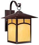 Vaxcel TL-OWD110EB Taliesin 11" Outdoor Wall Light, Espresso Bronze [並行輸入品]
