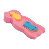 新生児のソフトBathingスポンジFoam +スポンジ ピンク BA-008
