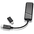 Astell&Kern AK HC2 Dark Silver [CS43198デュアルDAC 4.4mm5極バランス出力搭載ポータブルUSB-DAC] 384KHz32bit/DSD256ハイレゾ対応 バスパワー駆動 Type-C＆Lightning