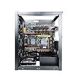 コンピューター マザーボード ケース ラック - 積み重ね可能なアルミニウム フレーム、冷却ファン スタンド、オープン シャーシ サポート ブラケット | ほとんどのコンピューターのオーバークロック時の熱放散