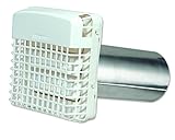 Dundas Jafine BPGH4WZW6 ProGard 4-Inch Exhaust Hood, White by Dundas Jafine