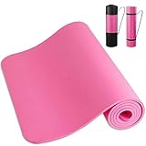 ヨガマット 10mm/15mm ノンスリップヨガマット ストレッチ ヨガ ラグ トレーニング エクササイズ ホットヨガ クッション ピラティス ダイエット プレイマット 防音 厚手
