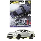 ホットウィール(Hot Wheels) カーカルチャー スライド ストリート 2018 フォード マスタング RTR スペック5 乗り物おもちゃ ミニカー 3歳から グレー HKC85