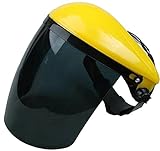 Waymall　溶接ヘルメット 自動遮光溶接面 溶接マスク　溶接用マスク (イエロー)
