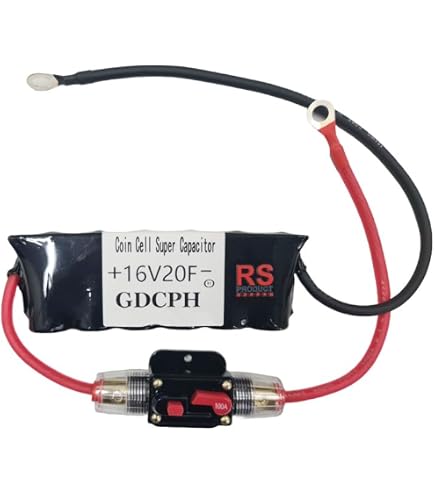 Amazon | GDCPH 紫電® 16V83F EDLC スーパーキャパシタ トルクアップ
