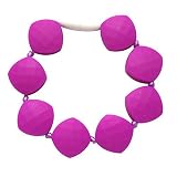 100% Silicone Infant Teether Teether Rings Violet Red Baby Teether BDF Free Nursing Mom Bracelet Bab