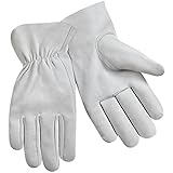 Steiner 0202L Drivers Gloves, Pearl Individual Grain Goatskin Unlined, Large (12-Pack) by Steiner