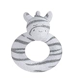 Angel Dear Ring Rattle, Grey Zebra by Angel Dear [並行輸入品]