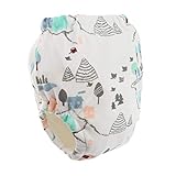 perfk 全3サイズ４色　トイレトレーニングパンツ　おむつ　トイレ　布おむつ 綿ン　ベビー　赤ちゃん　幼児用　可愛い - 木, 0-1 T