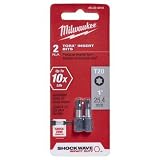 MILWAUKEE ELEC TOOL 48-32-4414 Shockwave Insert Bit (2 Pack) [並行輸入品]