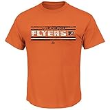 Philadelphia Flyers NHLメンズヴィンテージStanley Cup履歴バナーTシャツ S