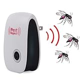 Generic US PLUG : 2pcs Mosquito Killer Electronic Ultrasonic Pest Repeller Reject Rat Mouse Insect R