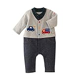 ミキハウス ホットビスケッツ (MIKIHOUSE HOT BISCUITS) カバーオール 73-1202-971 80cm グレー