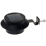 GreenLighting Solar Powered Gutter LED Light (Black) [並行輸入品]