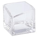 【4個セット販売】エイチツーオーH1058Flower Vase カットキューブLサイズ：約Ｗ12×Ｄ１2×Ｈ12ｃｍ