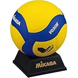 ミカサ(MIKASA) 卒団記念品 サインボール・マスコットボール バレーボール 飾れるボール架台付き V030W V030W-V