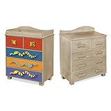 Room Magic Little Lizard 5 Drawer Chest, Grey Wash [並行輸入品]