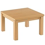 山善(YAMAZEN) 工具いらず 簡単組み立て こたつ 「ラクこた」(60cm正方形) ナチュラル RAKU-601(NA)