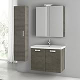 Nameeks cp53 ACF 30 "壁マウントVanity Set with木製キャビネット、セラミックTop with、 ACF CP53-637509928360