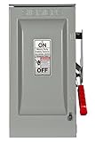 Siemens HF361NR 30-Amp 3 Pole 600-volt 4 Wire Fused Heavy Duty Safety Switches [並行輸入品]