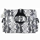 Kalencom Diaper Bag, Elite Python Black and White by Kalencom