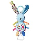 Skip Hop Vibrant Village Pull & Spin Activity Bunny, Multi [並行輸入品]