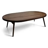 折れ脚　こたつ　楕円形　120㎝ｘ72㎝　ウォールナット使用