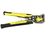 YFLY 自動ワイヤーストリッパー ボルトクリッパ オートマルチストリッパ 線径自動調整(ワイヤーカット・ストリップ・簡易圧着機能付) 絶縁 0.2~6.0mm² 黄色 (黄色)